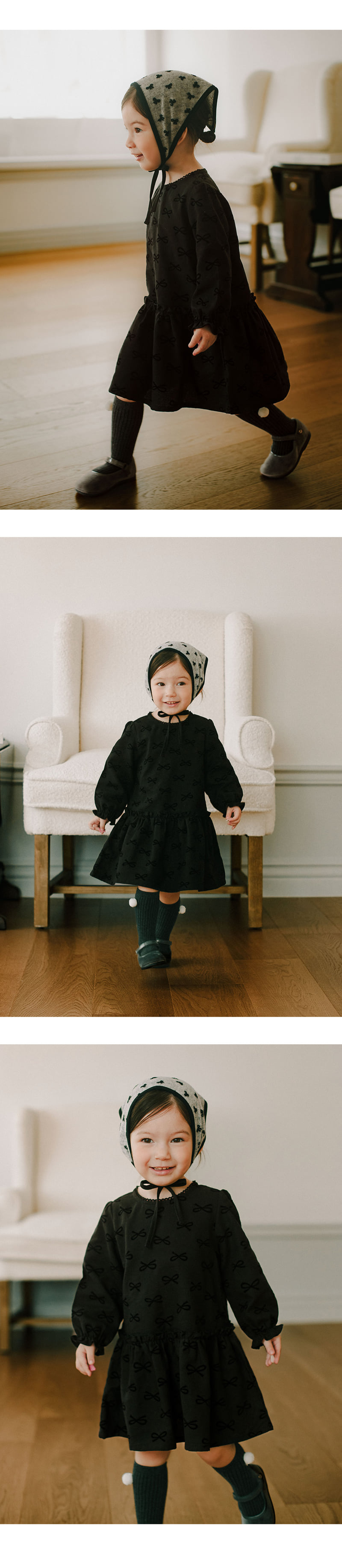 Kids Clara - Korean Baby Fashion - #babygirlfashion - Bead Baby Knee Socks (set of 5) - 2