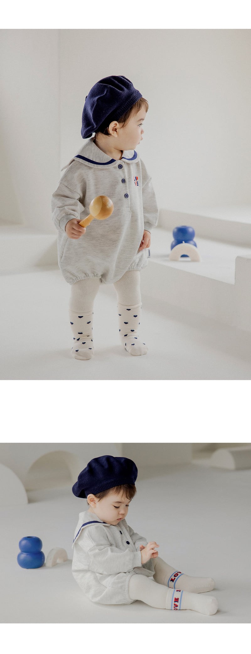 Kids Clara - Korean Baby Fashion - #babylifestyle - Ronald Bodysuit - 2