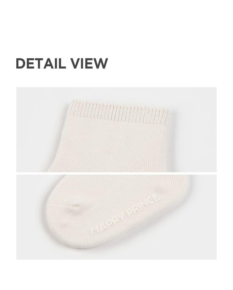 Kids Clara - Korean Baby Fashion - #babylifestyle - The Basic Socks 3-color Set (set of 5) - 8