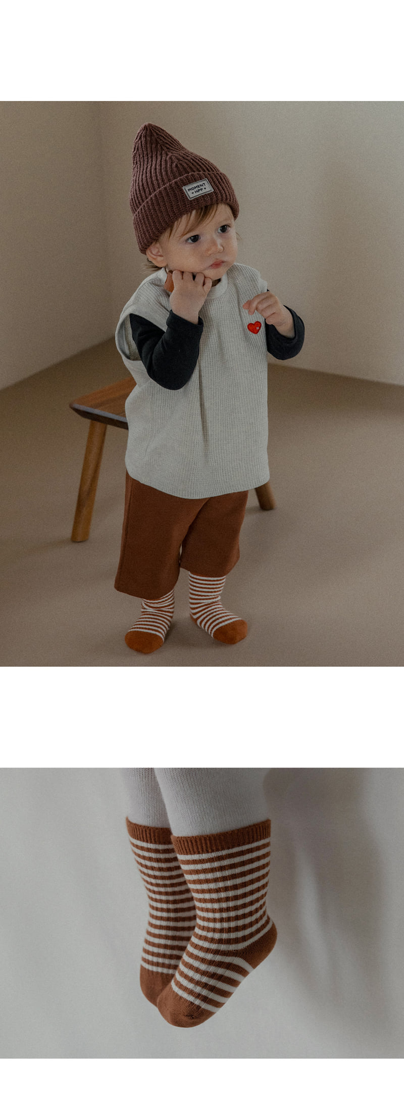 Kids Clara - Korean Baby Fashion - #babylifestyle - Solly Stripe Socks (set of 5) - 5