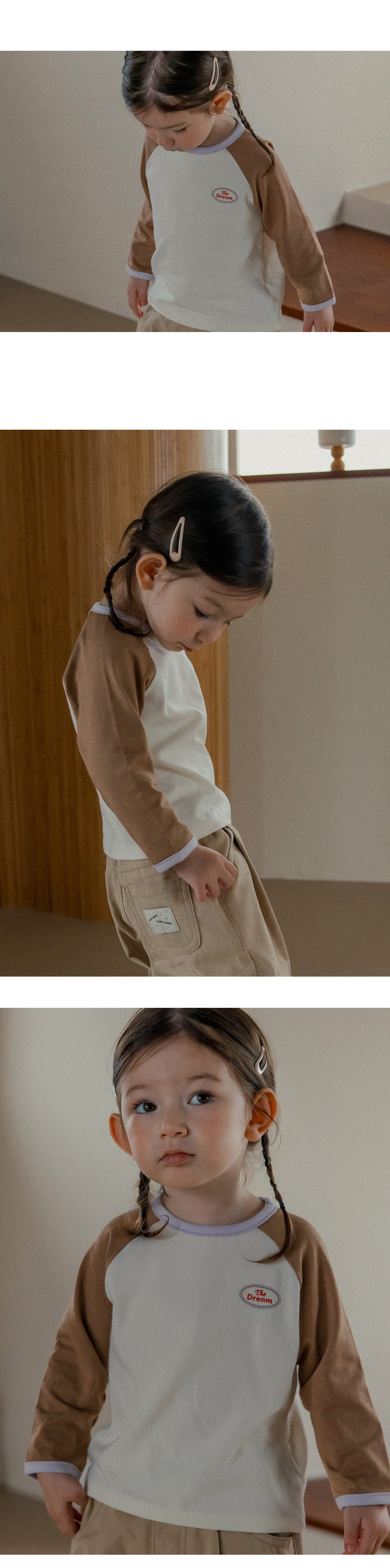 Kids Clara - Korean Baby Fashion - #babylifestyle - Oz Raglan Baby Tee - 3
