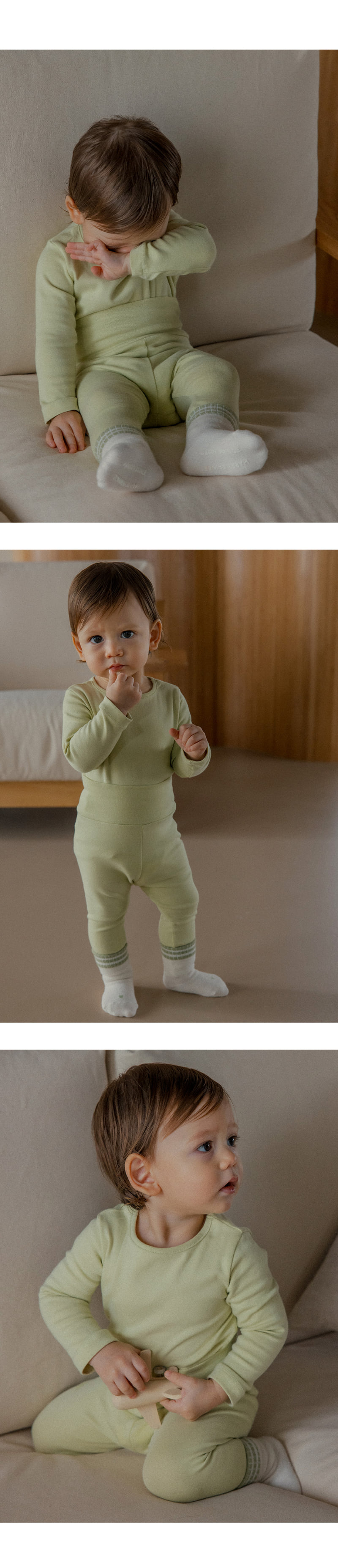 Kids Clara - Korean Baby Fashion - #babygirlfashion - Pure Basic Tee - 4