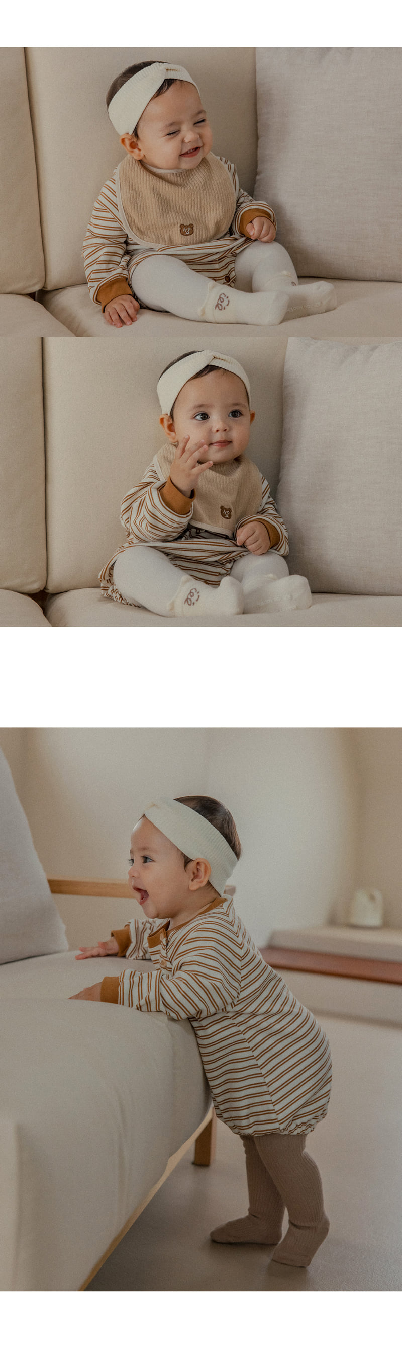 Kids Clara - Korean Baby Fashion - #babylifestyle - Marty Bodysuit - 3