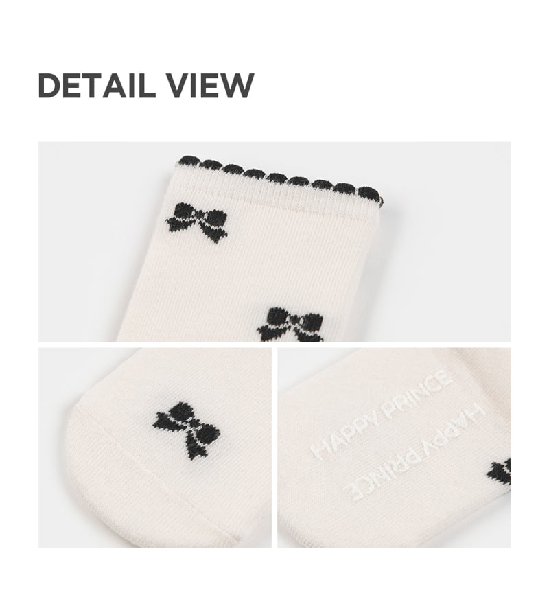 Kids Clara - Korean Baby Fashion - #babylifestyle - Gemma Baby Socks (set of 5) - 6