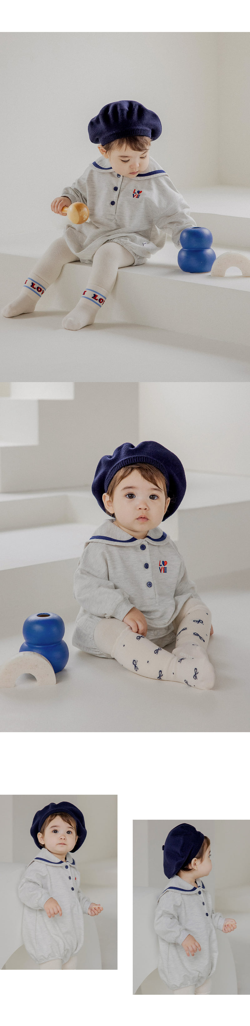 Kids Clara - Korean Baby Fashion - #babyoninstagram - Ronald Bodysuit - 3
