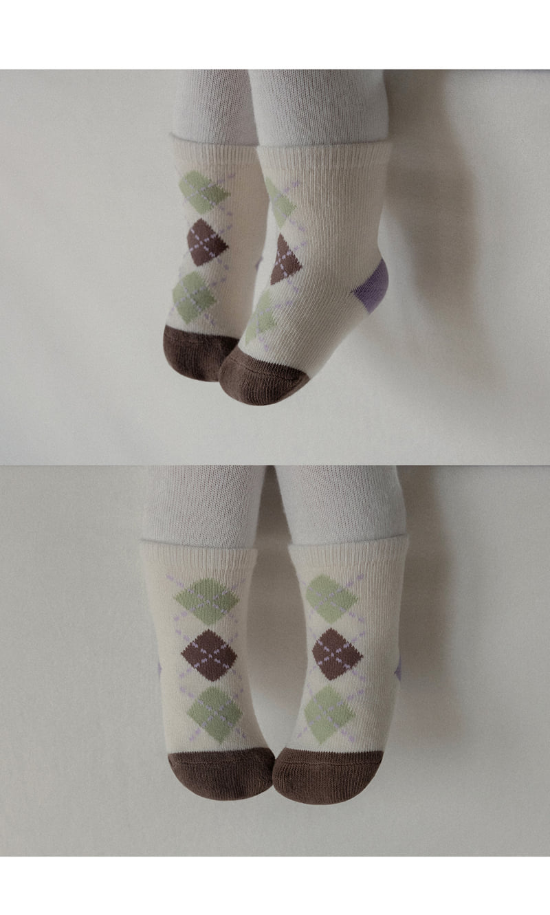 Kids Clara - Korean Baby Fashion - #babyoninstagram - Heidi Socks (set of 5) - 3
