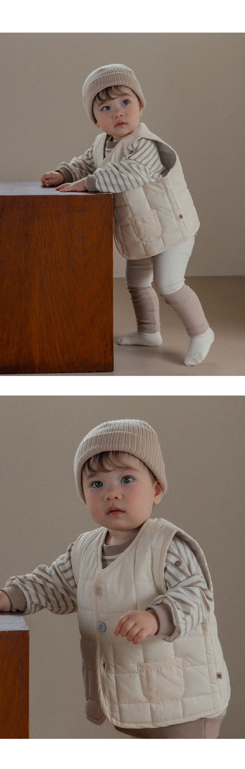 Kids Clara - Korean Baby Fashion - #babyoninstagram - Shyro Baby Leggings Set-up_Mocha Brown - 5