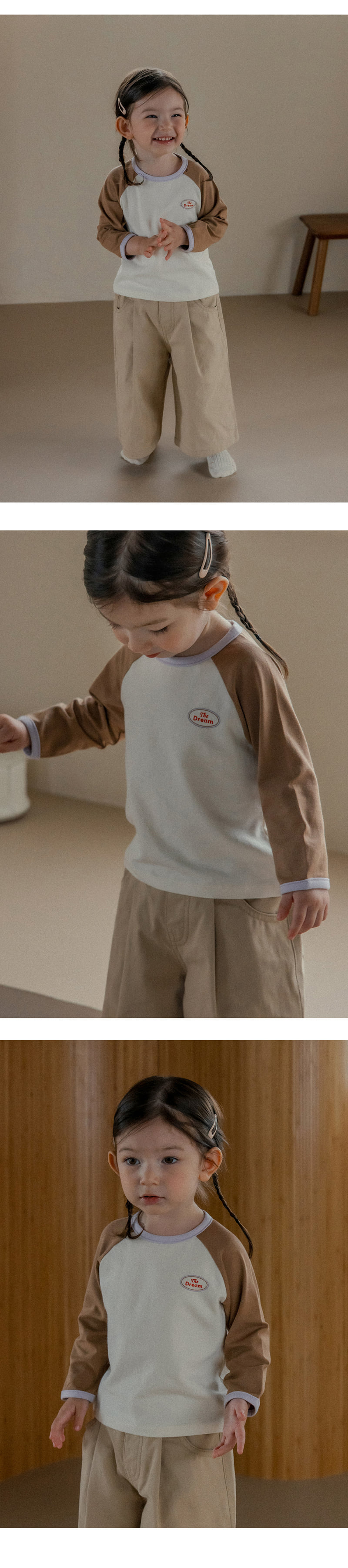 Kids Clara - Korean Baby Fashion - #babylifestyle - Oz Raglan Baby Tee - 4