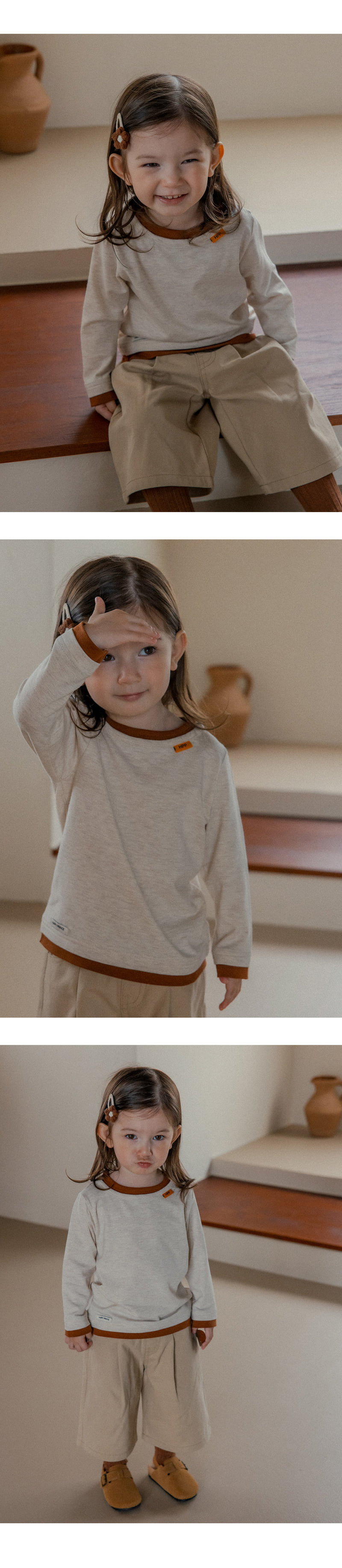 Kids Clara - Korean Baby Fashion - #babyoninstagram - Shylo Layered Tee - 2