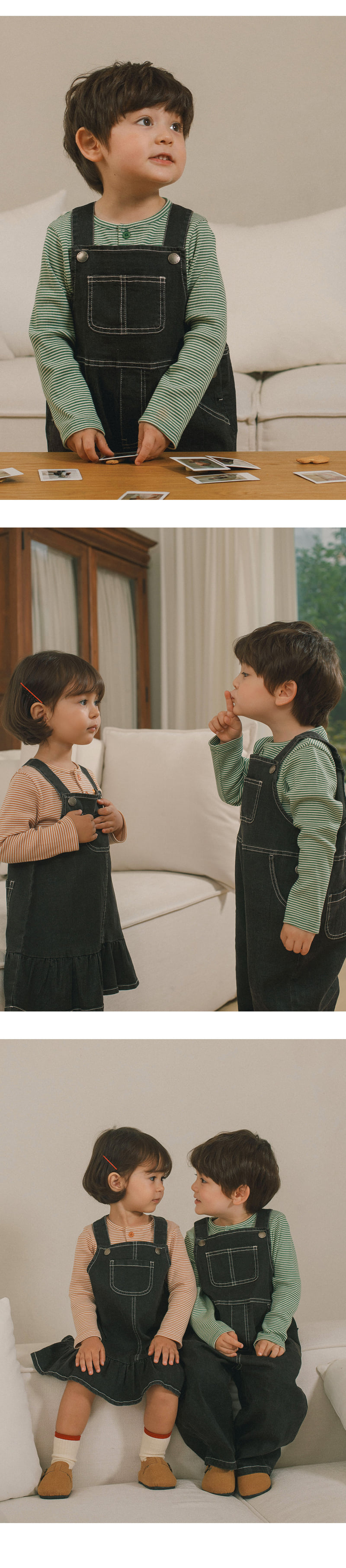 Kids Clara - Korean Baby Fashion - #babyoninstagram - Cottage Baby Overalls - 5