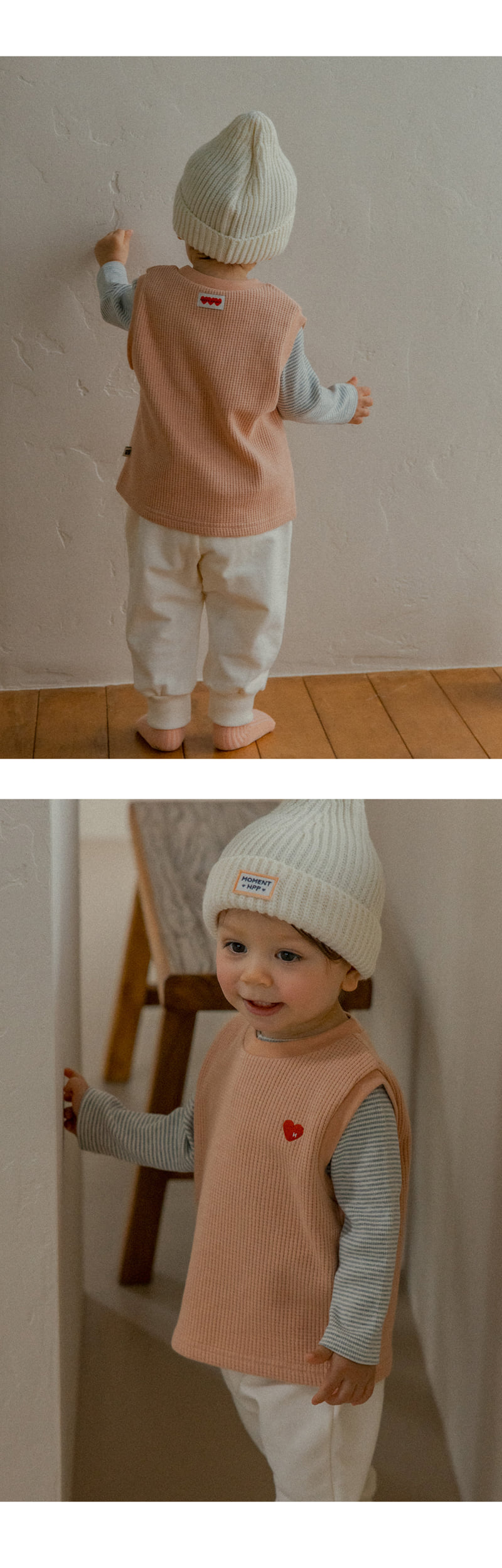 Kids Clara - Korean Baby Fashion - #babyoninstagram - Nigel Vest - 9
