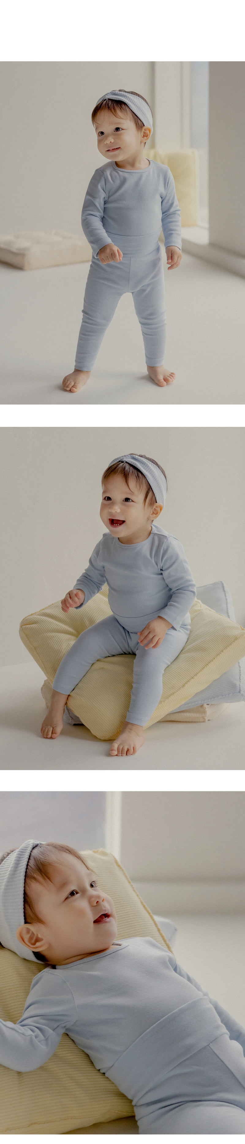 Kids Clara - Korean Baby Fashion - #babyoninstagram - Pure Basic Comfy Belly Baby Leggings - 7