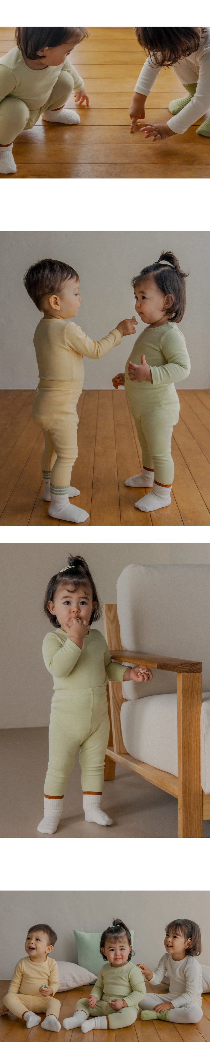 Kids Clara - Korean Baby Fashion - #babyoninstagram - Pure Basic Leggings - 6