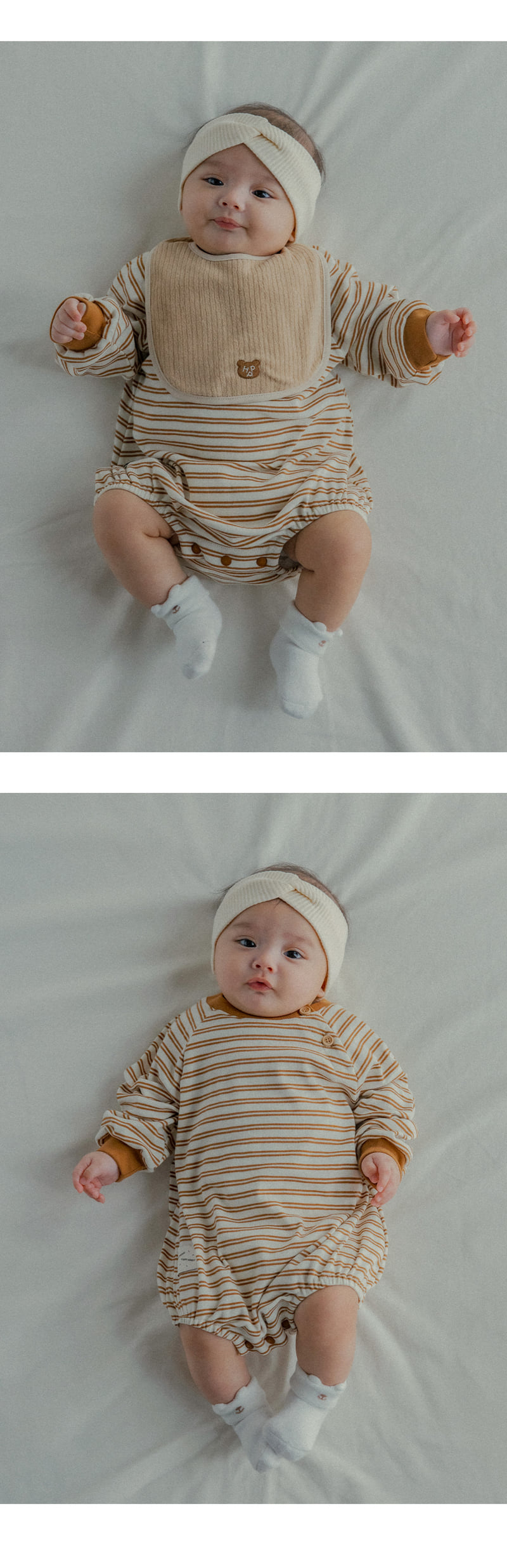 Kids Clara - Korean Baby Fashion - #babyoninstagram - Gombi Newborn Socks 2-Piece Set (Set of 5) - 2