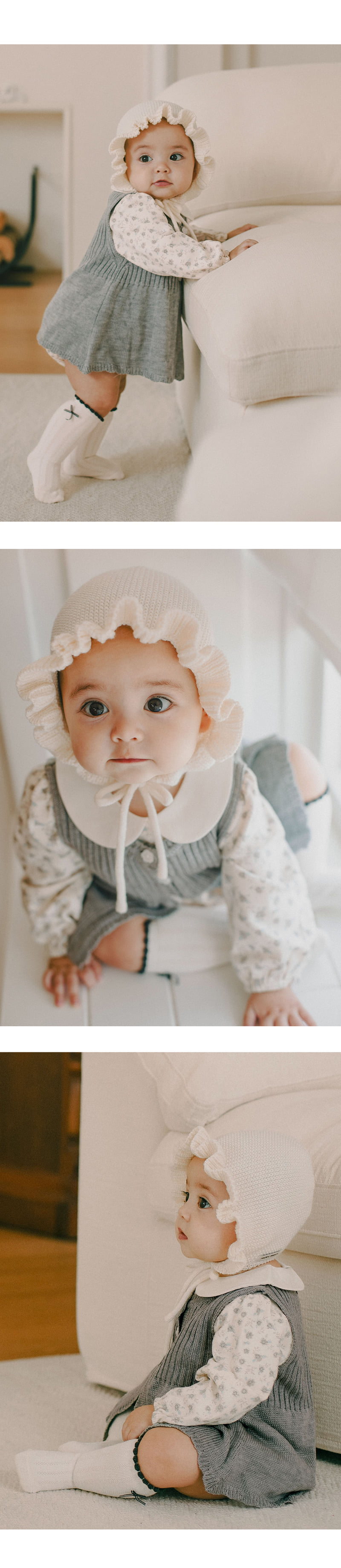 Kids Clara - Korean Baby Fashion - #babyoninstagram - Bella Knit Baby Vest - 5