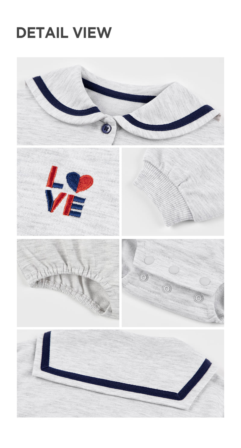 Kids Clara - Korean Baby Fashion - #babyoninstagram - Ronald Bodysuit - 4