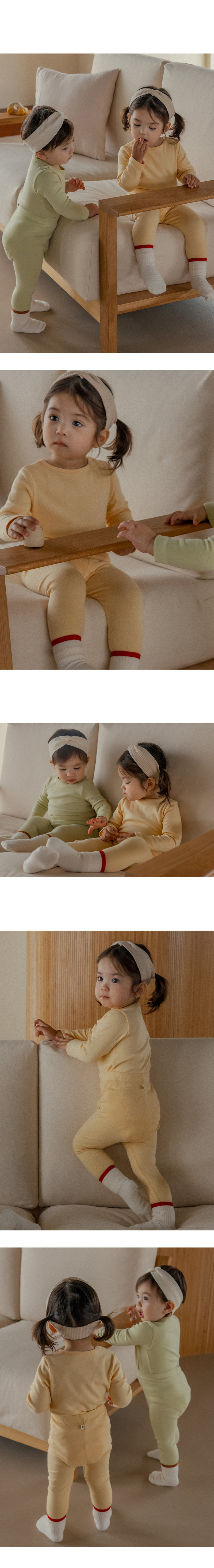 Kids Clara - Korean Baby Fashion - #babyootd - Pure Basic Leggings - 7