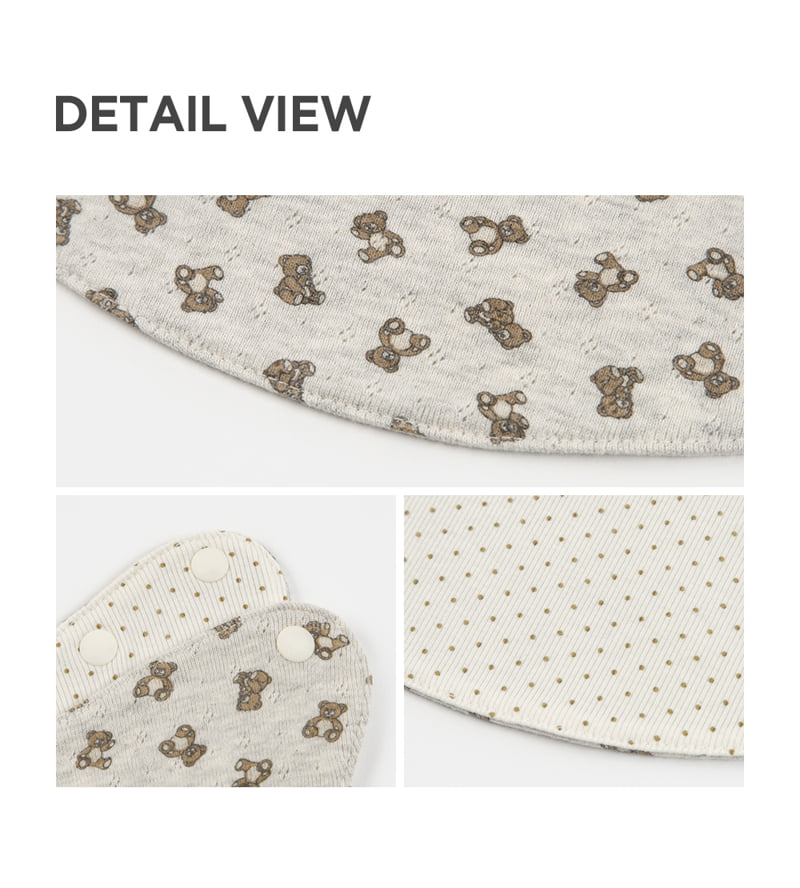 Kids Clara - Korean Baby Fashion - #babyoninstagram - Baron Reversible Baby Banana Bib (Set of 5) - 4