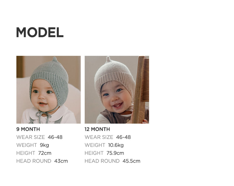 Kids Clara - Korean Baby Fashion - #babyootd - Kisses Knit Baby Hat - 10