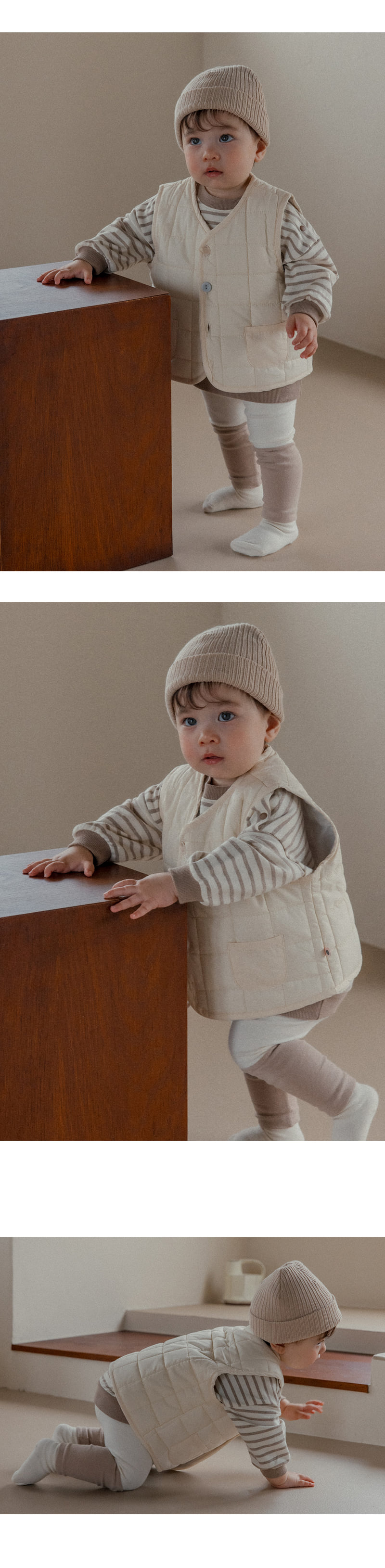 Maribel Quilted Vest by Kids Clara for Baby - view 2