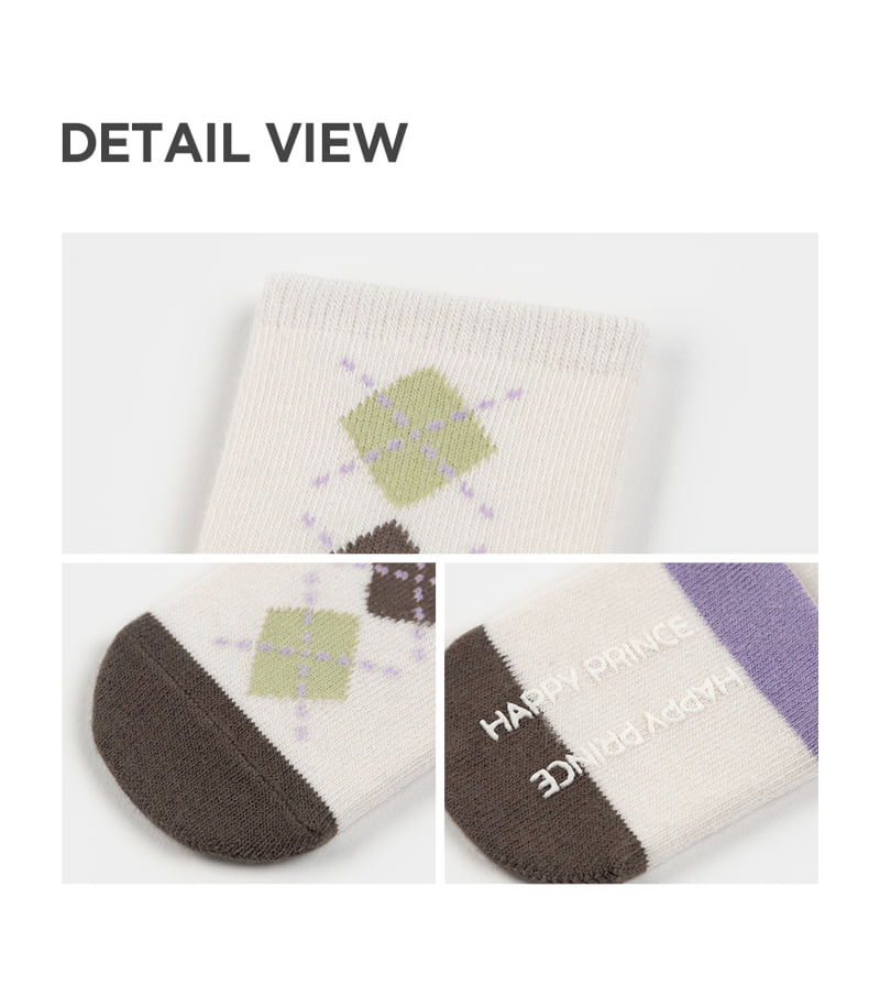 Kids Clara - Korean Baby Fashion - #babyoutfit - Heidi Socks (set of 5) - 5