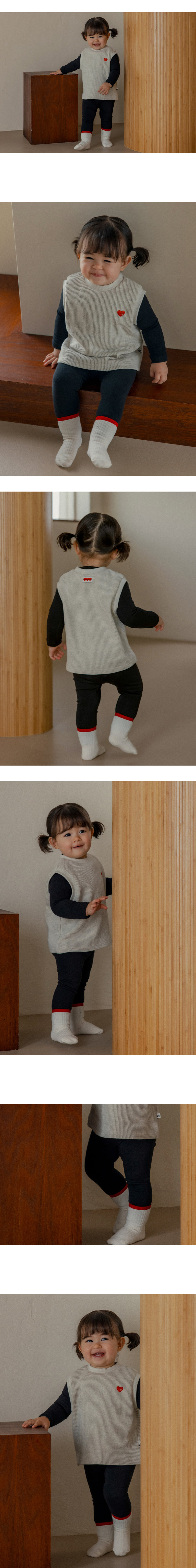 Kids Clara - Korean Baby Fashion - #babyoutfit - Pure Basic Leggings - 9