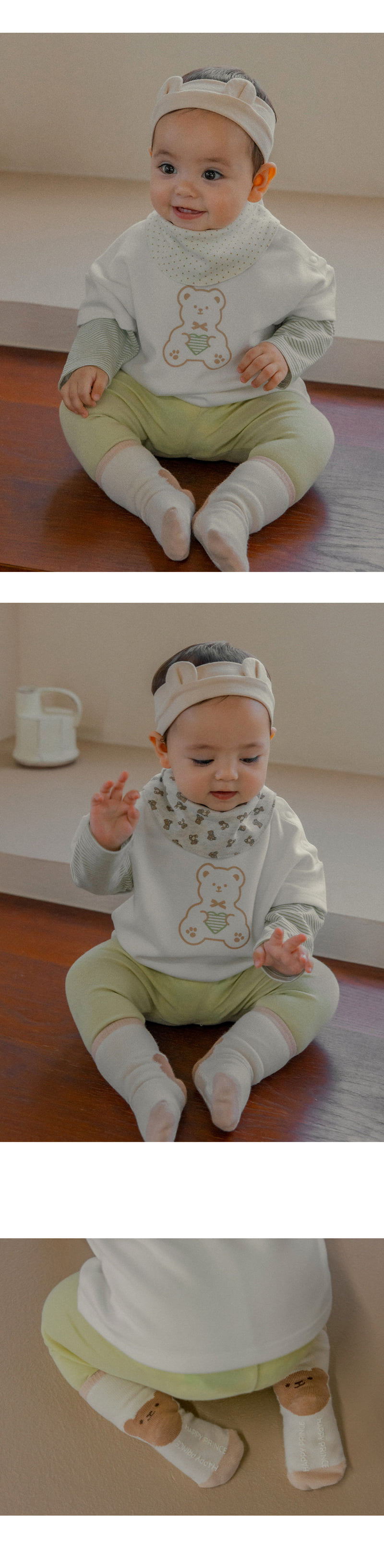 Kids Clara - Korean Baby Fashion - #babyoutfit - Kirby Baby Socks (Set of 5) - 2