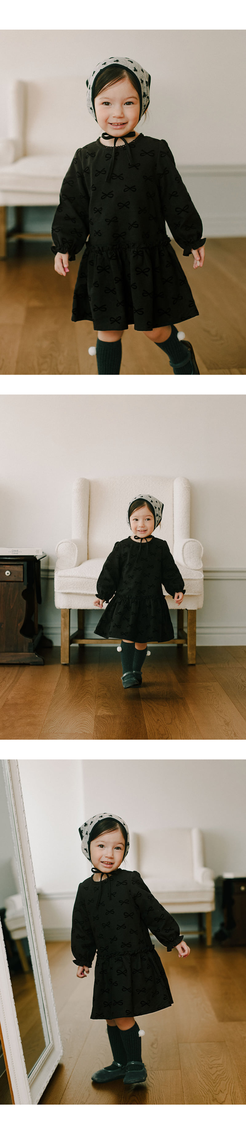 Kids Clara - Korean Baby Fashion - #babyoutfit - Roen Baby One-piece - 3