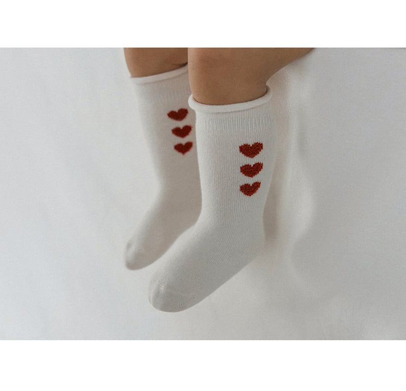 Kids Clara - Korean Baby Fashion - #babywear - Lovering Rolling Knee Socks (set of 5) - 3