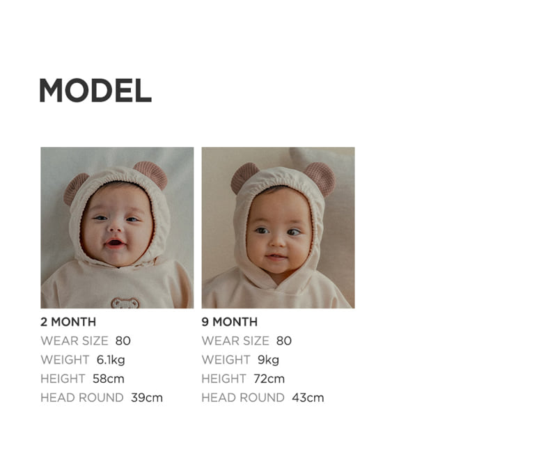 Kids Clara - Korean Baby Fashion - #babywear - Popo Bear Bodysuit - 9