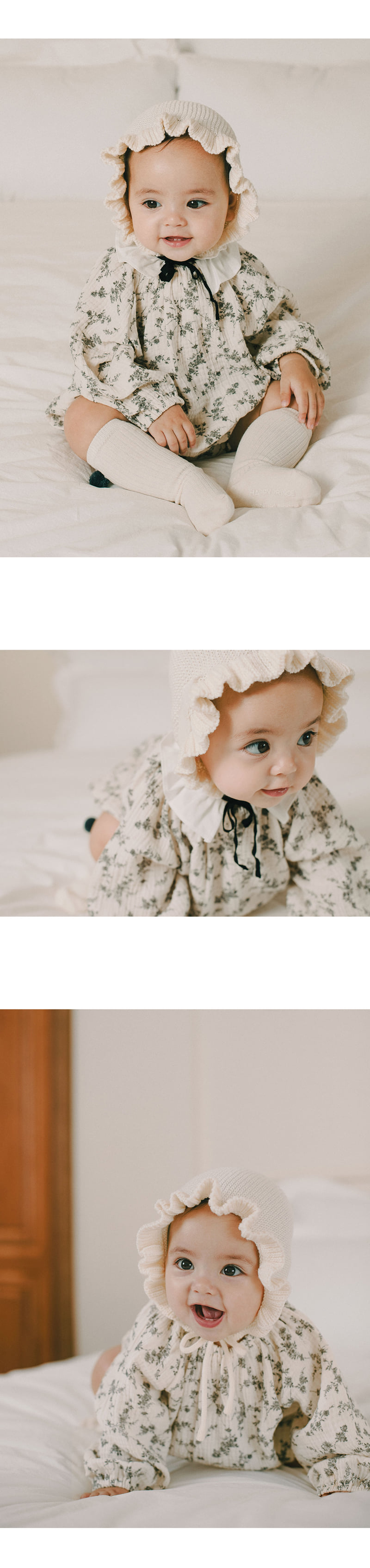 Kids Clara - Korean Baby Fashion - #babywear - Liental Bodysuit Set - 5