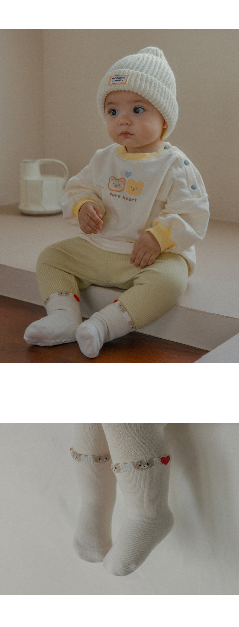 Kids Clara - Korean Baby Fashion - #babywear - Timony Baby Socks (Set of 5) - 4
