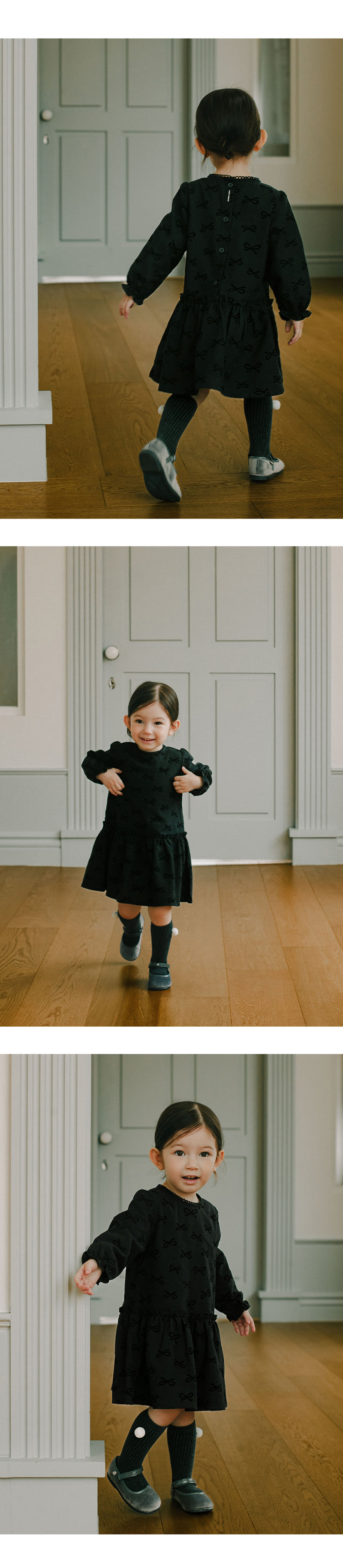 Kids Clara - Korean Baby Fashion - #onlinebabyboutique - Roen Baby One-piece - 5