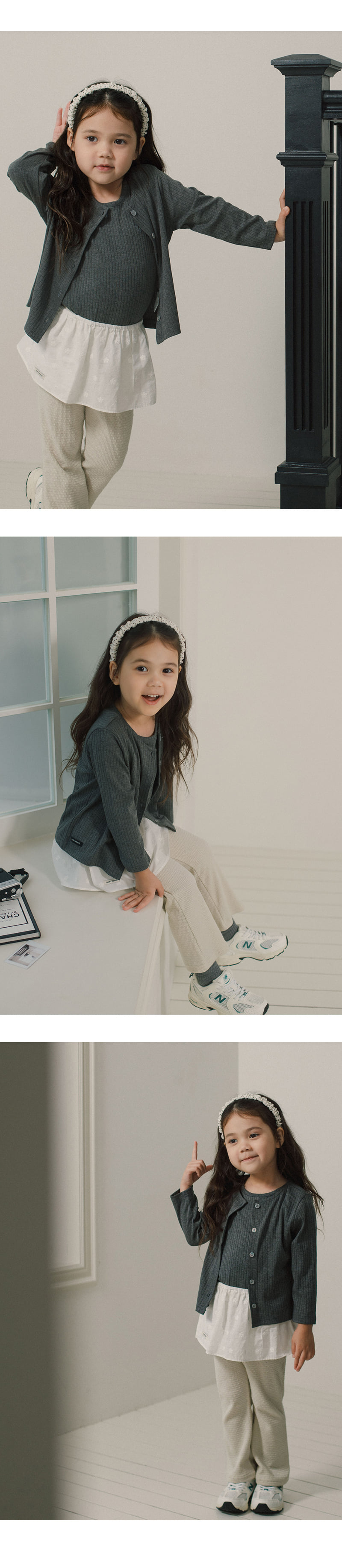 Kids Clara - Korean Baby Fashion - #onlinebabyshop - Meiji Bootcut Leggings - 2