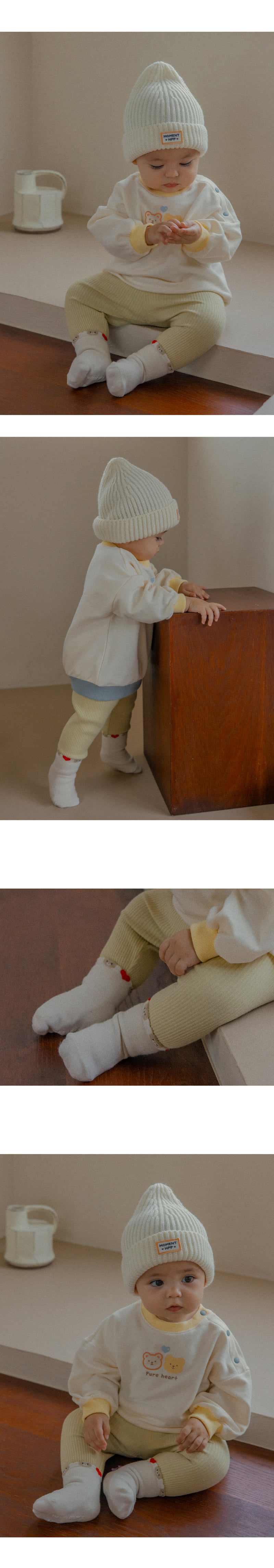 Kids Clara - Korean Baby Fashion - #onlinebabyshop - Timony Baby Socks (Set of 5) - 5
