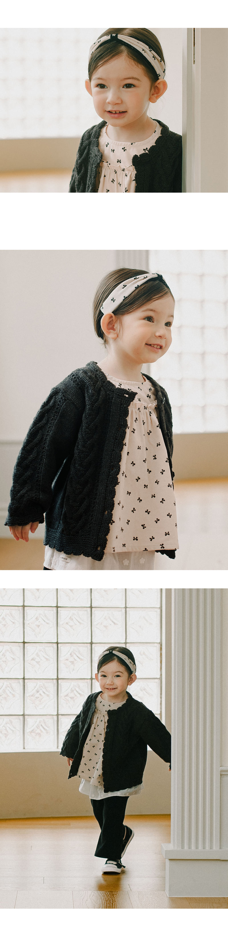 Kids Clara - Korean Baby Fashion - #onlinebabyshop - Gemma Baby Headband (set of 5) - 3