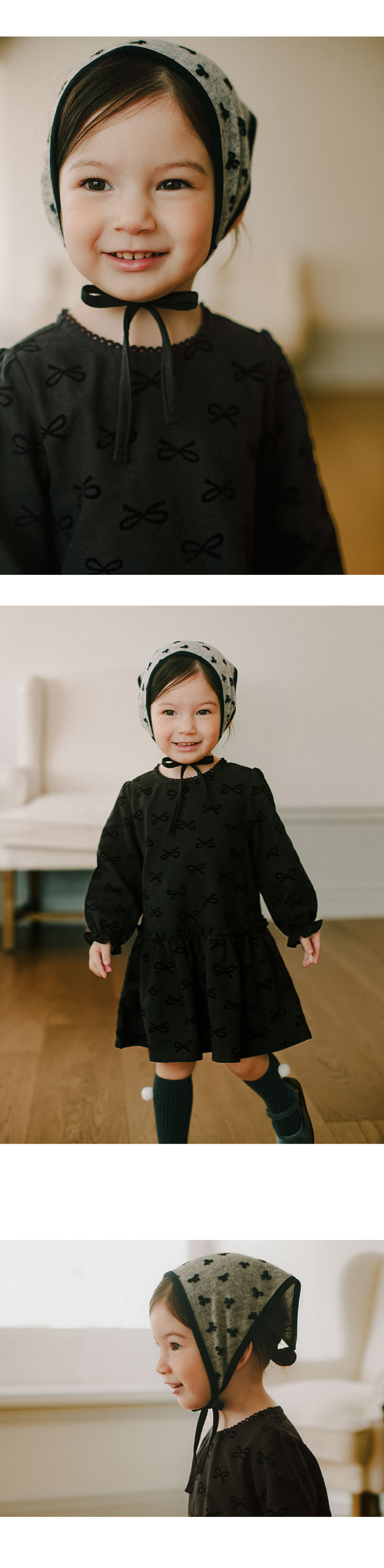 Kids Clara - Korean Baby Fashion - #smilingbaby - Roen Baby Hair Kerchief (set of 5) - 2