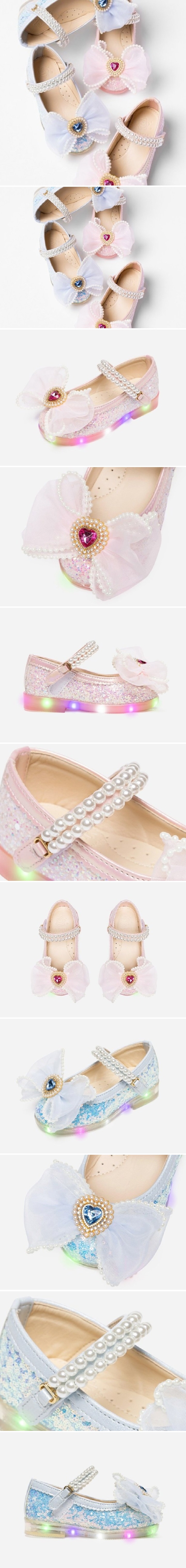La Stella - Korean Children Fashion - #discoveringself - Heart Chu Flats