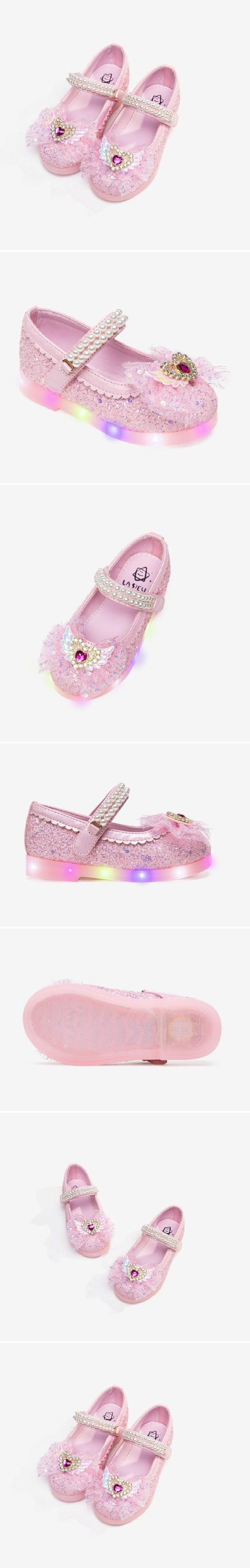 La Stella - Korean Children Fashion - #kidsshorts - Heart Ping