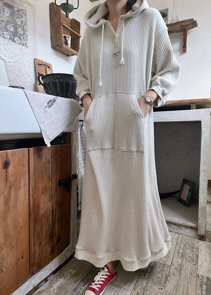 Lagrass - Korean Women Fashion - #momslook - Waffle One-piece - 3