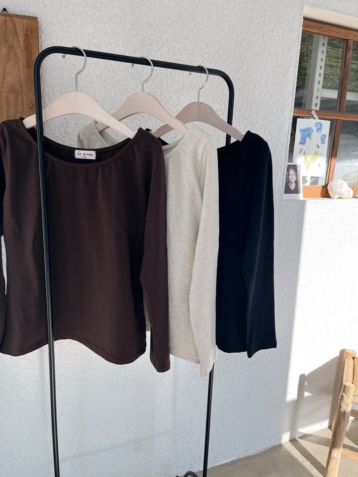Lagrass - Korean Women Fashion - #momslook - Rico Tee - 2