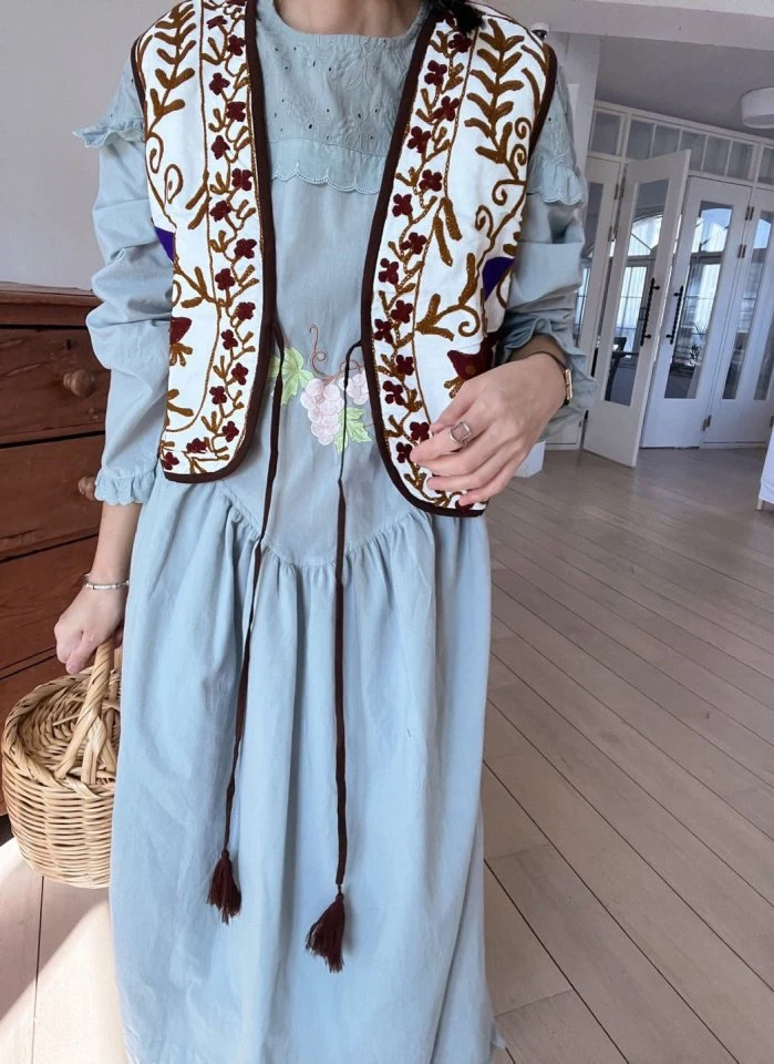 Lagrass - Korean Women Fashion - #momslook - India Vest - 5