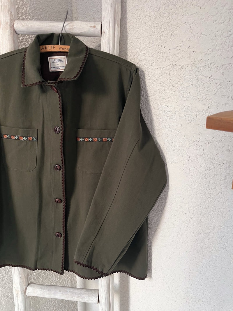 Lagrass - Korean Women Fashion - #momslook - Plien Jacket - 5