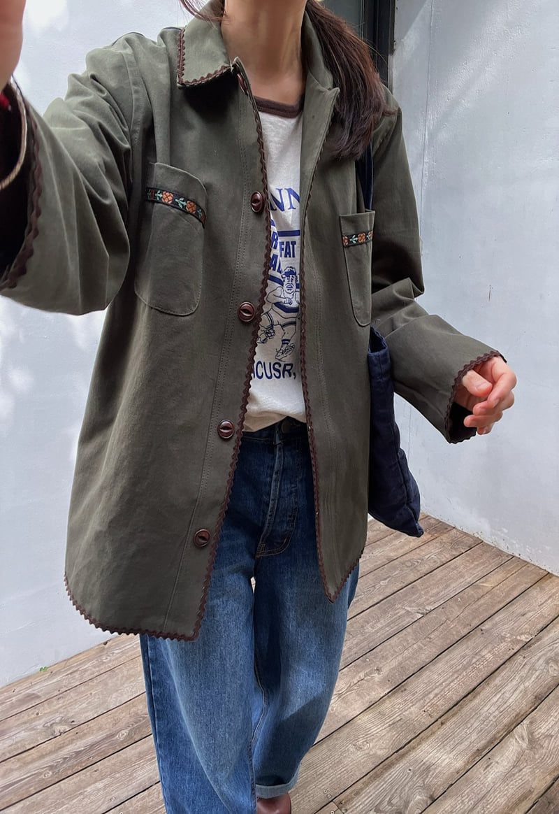 Lagrass - Korean Women Fashion - #momslook - Plien Jacket - 7