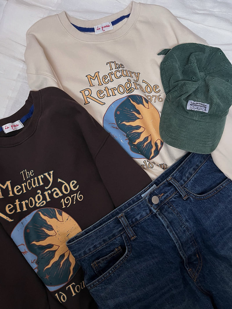 Lagrass - Korean Women Fashion - #womensfashion - Curie Sweatshirt - 4