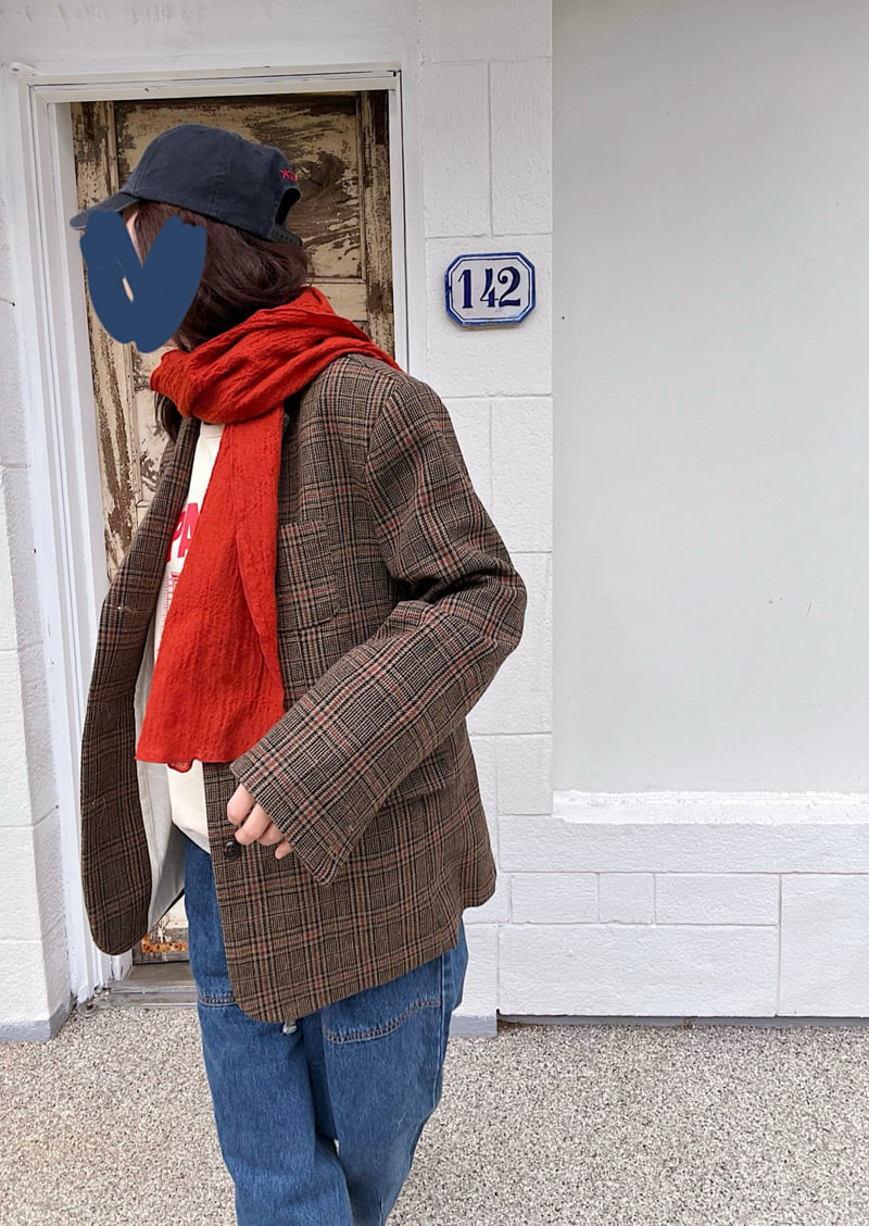 Lagrass - Korean Women Fashion - #momslook - Print Muffler - 2