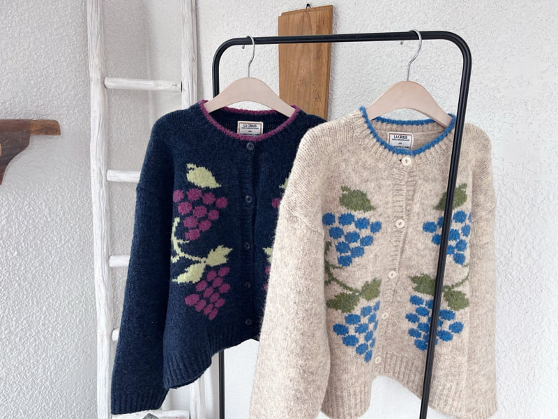 Lagrass - Korean Women Fashion - #momslook - Grape Cardigan - 11