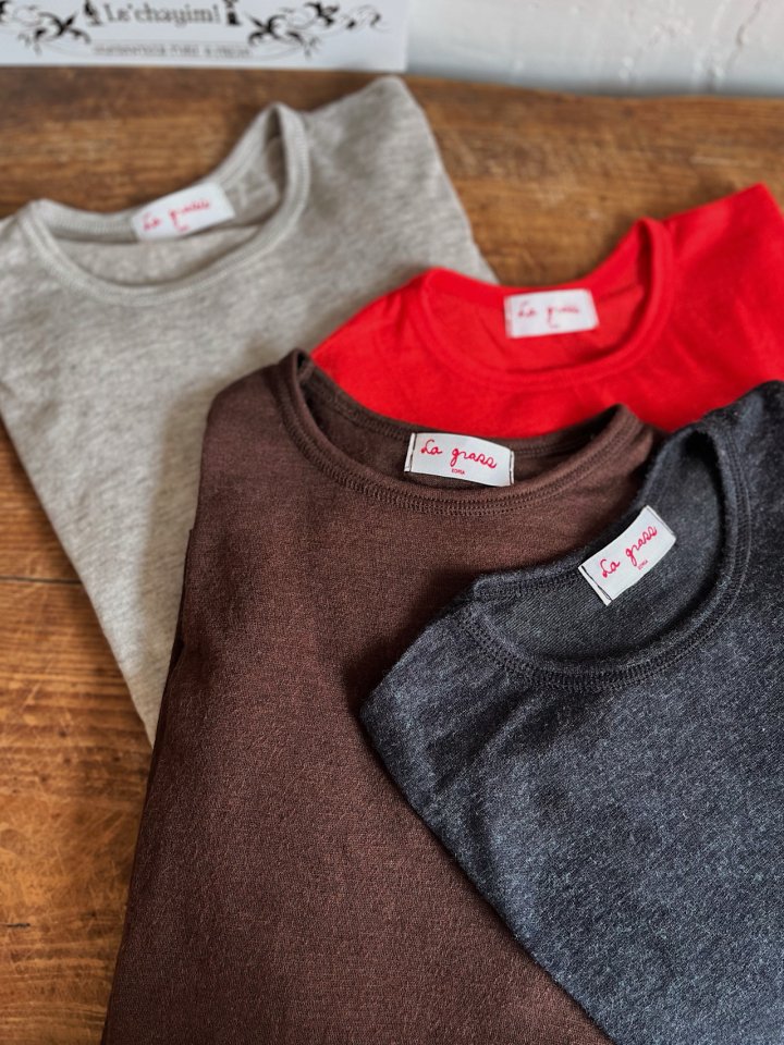 Lagrass - Korean Women Fashion - #pursuepretty - New Wool Tee