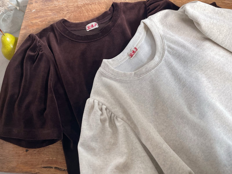 Lagrass - Korean Women Fashion - #pursuepretty - Velour Tee - 8
