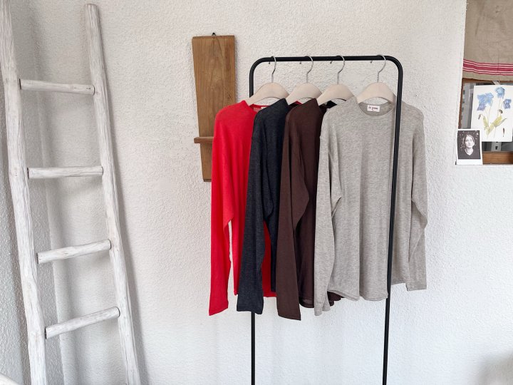Lagrass - Korean Women Fashion - #restrostyle - New Wool Tee - 2
